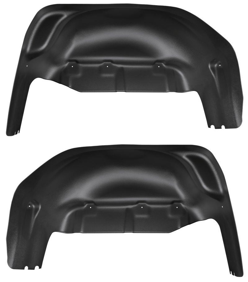 GMC Sierra 1500 Wheel Well Guards - Rear - Husky Liners - High Density Polypropylene - Black - `19-`23